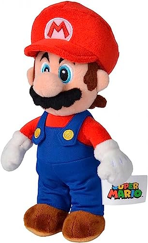 Simba Toys ESPAÑA, S.L. Peluche Super Mario 20 cm (109231009MAR)