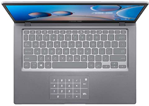 MiNGFi Silicone Clavier Coque de Protection/Couverture pour ASUS VivoBook 14 X403FA S403 X409 X412 X420 A412 R424 D415UA VivoBook S14 S412 - Transparent