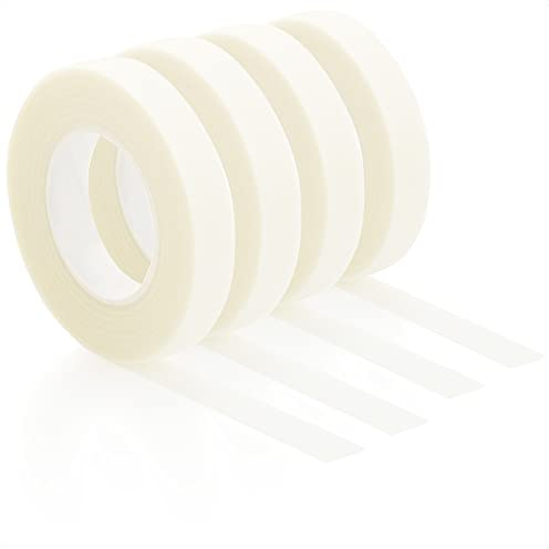 com-four® 4x Flower Tape Narrow - Kreppband für Blumen - Floristen Wickelband - Bastelband - Floristik-Band für Blumenarrangements und Blumensträuße - Bastelzubehör (Flower Tape Narrow - 13mm)
