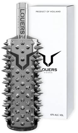 Louers Vodka 40% Vol. 1l in Geschenkbox mit LED Lichtsticker