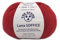 Gomitolo Lana Soffice Tre Sfere 50% Lana 50% Dralon +- 125 mt. ferri o unc. 4/5 (Rosso 5)