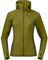 Bergans Cecilie Wool Hood Jacket Grün - Merino Vielseitige komfortable Damen Kapuzenjacke, Größe XL - Farbe Trail Green