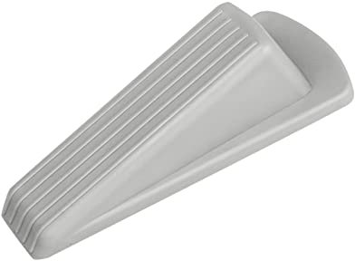 METALLIXITY Rubber Door Stop Wedge(120mm/4.72) 1Pcs, Rubber Door Wedge - for Door Carpet Floor Protectors, Grey