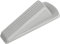 METALLIXITY Rubber Door Stop Wedge(120mm/4.72) 1Pcs, Rubber Door Wedge - for Door Carpet Floor Protectors, Grey