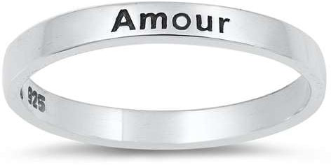 Joyara Sterling Silber 925 Amour Ring