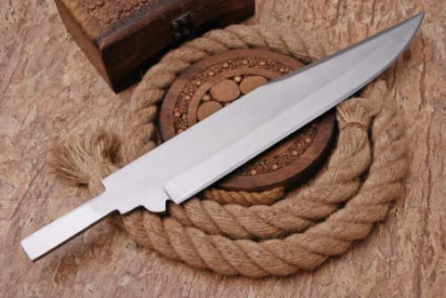 MAQSON jagd Bowie Steel Blade Messerbau Rohling Klinge Bowie (4185#1)