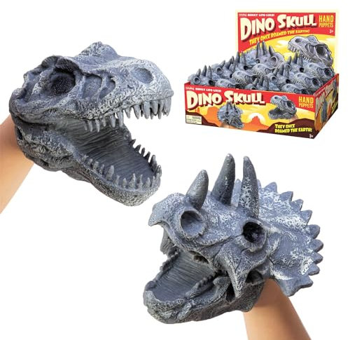 SCHYLLING Dino Totenkopf Handpuppe