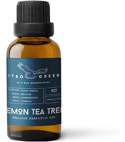 100% Organic Lemon Tea Tree (Australia) Essential Oil | Pure & Natural | 30ml - 1oz | Aromatherapy | Topical & Household Uses | Therapeutic Grade | Straight from Farm