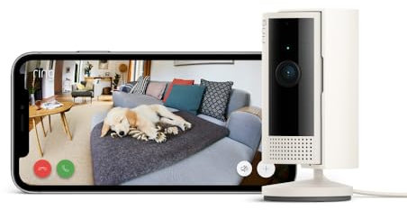 Ring Innenkamera (Indoor Camera 2. Gen.) | Überwachungskamera für den Innenbereich | 1080p-HD-Video, Privatsphäre-Sichtschutz, WLAN, ideal für Haustiere | Mini Sicherheitskamera zur Selbstinstallation