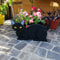 Zoegneer Katzen-Blumentopf für drinnen und draußen, dekorativer Pflanzentopf, Arrangement, Pflanzgefäß (schwarze Katze), 2A928HZY2590A602903JX57H04