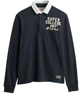 Superdry Herren Athletic Rugby-Oberteil