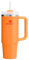 Stanley Quencher H2.0 FlowState - Vaso aislado al vacío de acero inoxidable con tapa y cañita para agua, té helado, café, batidos y más, dorado, 887 ml