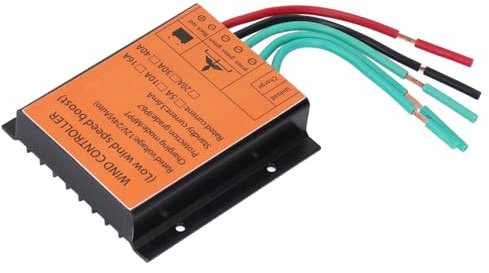 MPPT Windturbinen-Laderegler, IP67 Wasserdichter 12-V-24-V-Regler mit PWM-Entladung, Geeignet für Batterieladung