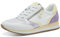 Jana Damen 8-23774-43 Sneaker, White Lilac, 40 EU