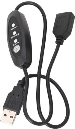 USB5V Thermostat Extension Cord Male in Female Out Flexible PVC Insulating Sheath Temperature Controller Wire