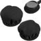 Fundas de tela para auriculares, fundas para auriculares de tela - Fundas de tela para auriculares - Fundas de tela para auriculares de aviación fáciles de reemplazar, cómodas, elásticas