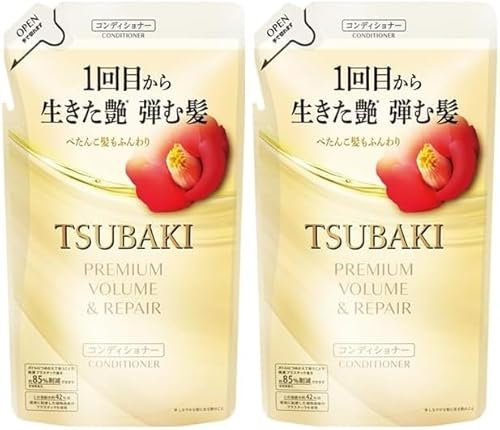 Premium Volume Repair Conditioner für Tsubaki Refill Pack 300 ml 2 Stück
