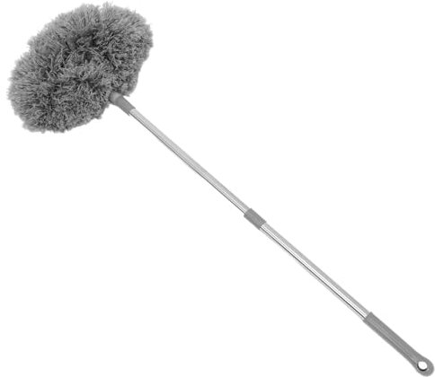 Ciieeo Plumero con Mango para Limpiar Ventiladores De Techo Telarañas Herramienta Desmontable para Quitar El Polvo De Techos Altos para El Hogar Y La Oficina