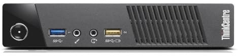 Lenovo ThinkCentre M73 Tiny Mini PC, Intel Core i7 2 Ghz, RAM 16 GB, SSD 240 GB, DisplayPort, Wi-Fi, Windows 10 Pro (Ricondizionato)