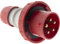 Fiche mâle IEC309 3P+N+T 32A - Zenitech