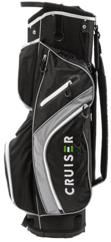 CRUISER GOLF CB3 Cart Bag with 14 Way Divider (Grey)