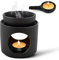 TNOMSNO Lámpara Aromática de Verámica, lámpara de Aroma Quemador de Aceite Esencial de Cera Derretida, Quemador Aceites Esenciales para Leer Yoga Living Room