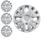 Serie 4 Radkappen - 4 Radkappen Radkappen 15 für Renault Clio 04->