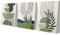 astylishome Green Bathroom Canvas Wall Art - Nature Plant Boho Room Decor Artwork Picture Print 30X40cm 0403