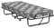 GIANTEX Gästebett klappbar, Klappbett 80x190cm Erwachsene, Einzelbett mit Matratze aus Memory-Schaum, Reisebett mit 4 Rollen, klappbares Bett Faltbett Metallbett Metallrahmen 130 kg belastbar (Grau)