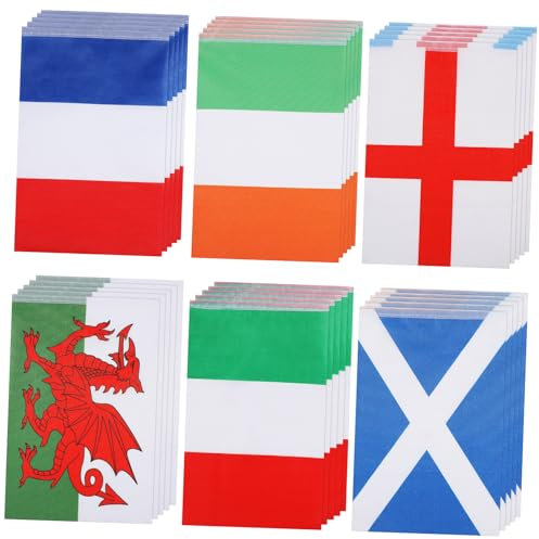 Kisangel 1 Satz String-Flag Flagge Länder Ammer internationale Wimpelketten Polyestertuch