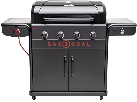 Char-Broil Barbecue Hybride Gas2Coal Special Edition 4 pour Gaz et Charbon
