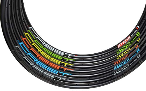 NoTubes – Adesivi ZTR Crest MK3 Contenuto: 4 Adesivi per cerchione Una my2017 Adesivo Frase, Unisex, Sticker ZTR Crest MK3 Inhalt: 4 Aufkleber für Eine Felge MY2017, Argento, 70 cm