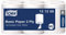 Tork Papier d’Essuyage Basic pour Distributeur à Dévidage Central blanc M2, Papier d'essuyage multi-usages, 6 x 121,5 m, 121208
