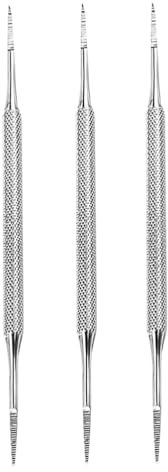 Lurrose Attrezzi per levigare Le Unghie incarnite 3pcs per Le Unghie incarnite Onicomicosi Strumento per la Pulizia delle Unghie Paronychia