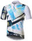 BERGRISAR Kurzarm Fahrradtrikot Herren Radtrikot mit Reißverschluss Taschen Trikots für MTB Mountainbike, Weiß, Mittel