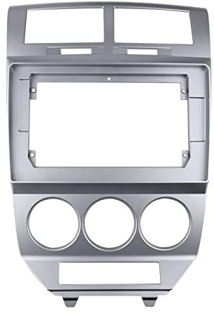 BEABAG Mascherina Autoradio 2 DIN per Do-dge Caliber 2007-2010, 10.1 inch, Cornice Pannello Dash Adattatore Lettore Dvd Autoradio, Telaio Stereo Plancia per Android