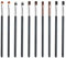 Lot de 10 pinceaux pour fard à paupières, outil de maquillage, Makeup Brushes, pinceau pour fard à paupières, pour fard à paupières, pour femmes et filles