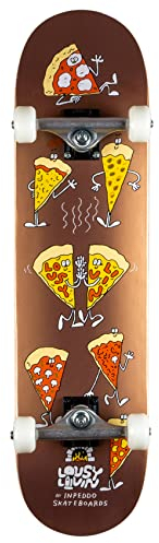 Inpeddo x Lousy Livin Skateboard Komplettboard Pizza Standard 7.75