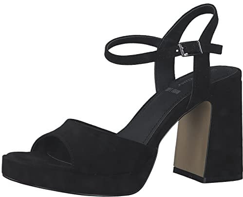s.Oliver Femme 5-5-28319-20 Sandale, Noir, 41 EU