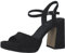 s.Oliver Femme 5-5-28319-20 Sandale, Noir, 41 EU