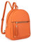 Montana West Anti-Diebstahl-Mini-Rucksack für Frauen, niedlicher Schulrucksack für Teenager, Mädchen, Orange/Abendrot im Zickzackmuster (Sunset Chevron), Reiserucksäcke