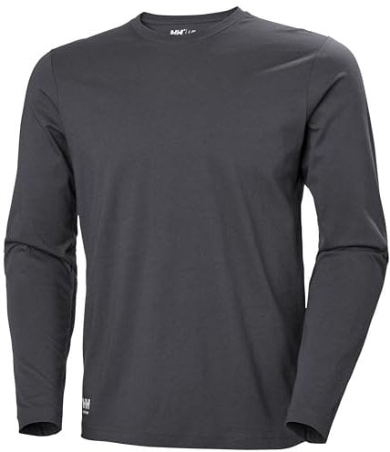 Helly Hansen Workwear Men's Classic Longsleeve, Dark Grey, 3XL