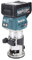 Makita RT001GM205 - Fresa multifunzione a batteria, 40 V, max. 4,0 Ah, 2 batterie + caricatore in MAKPAC