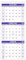 Kalender 2024 - Wandkalender 2024, Jan.2024 - Dez.2024, 3-Monats-Wandkalender Display (gefaltet in einem Monat), 27,9 x 66 cm, 2024 Wandkalender, 3-Monatskalender, vertikaler 3-Monatskalender mit