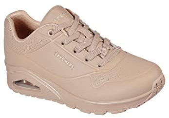 Skechers Damen UNO Stand on Air Sneaker, SND Sand, 41.5 EU Weit