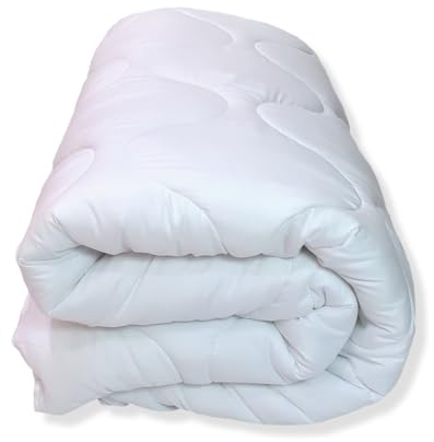 Steppdecke Bettdecke Ganzjahresdecke 135x200 cm warm Steppbettdecke Duvet Mikrofaser Weiß