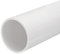 QUARKZMAN Tube Rigide en PVC Tube Rond 57mm ID 63mm OD 20cm Longueur Blanc pour Conduites d'Eau, Artisanat, Manchons de Câbles