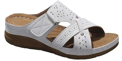 Générique Sandales Femme Confort Claquettes Femme Tongs Chaussures Sandales Et Nu-Pieds Femme Chic Mode Antidérapantes Sandales De Marche De Plage Orthopedique Chaussures Pantoufles prime