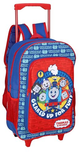 Thomas The Tank Engine Premium Deluxe Trolley, blau, 46 cm x 29 cm x 19 cm, Kinder-Trolley