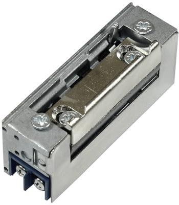 DENI Elektro-Türöffner 20171, mit oder ohne Tagesentriegelung 6-12 V AC/DC, Arbeitstrom, DIN Links/Rechts, incl. SN-TEC Befestigungsschrauben (MIT Tagesentriegelung)